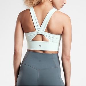 Athleta Warrior Twist Longline Bra A-C